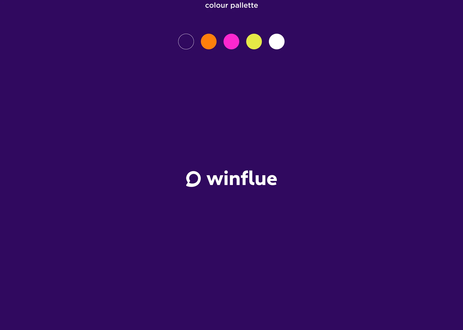 Winflue app screen