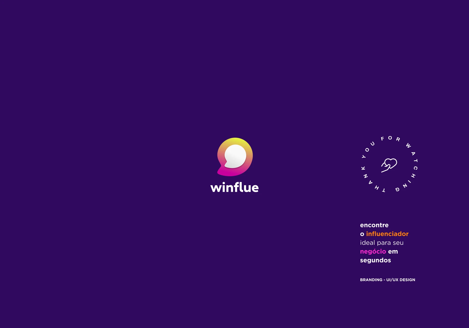 Winflue website screen